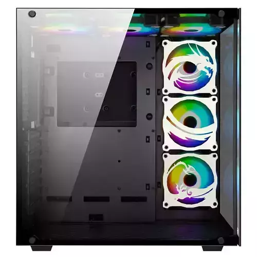 MSI 3 fans cover - PC case fan cover - MSI fan grill 3D print model