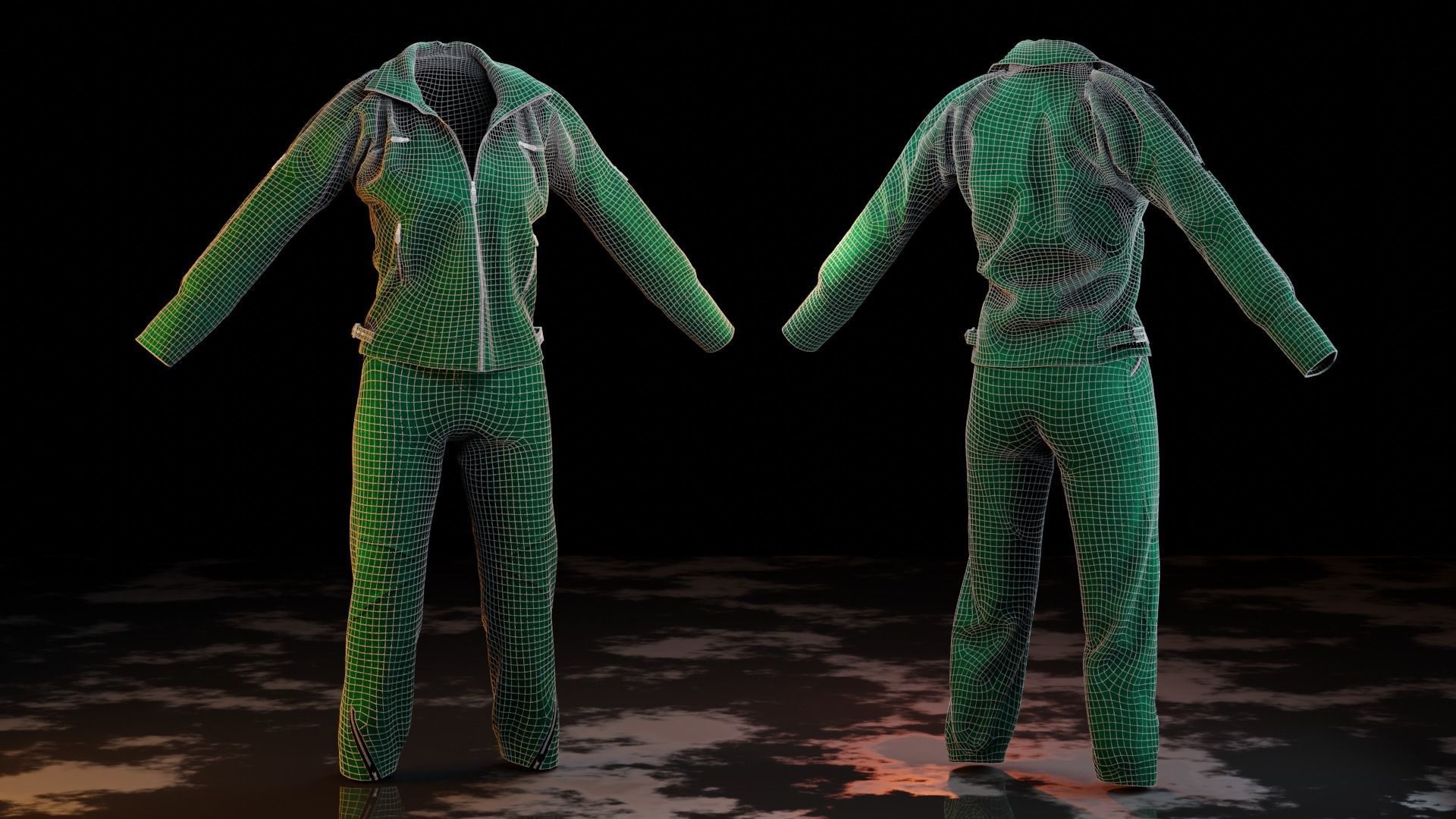 Jacket 3D model_10