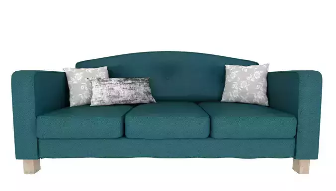 Sofa with cushions