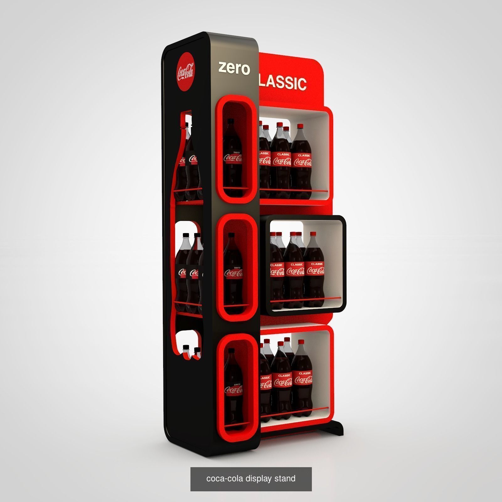 Retail display solution pack 3D Model Collection_8