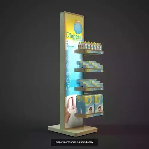 Retail display solution pack 3D Model Collection
