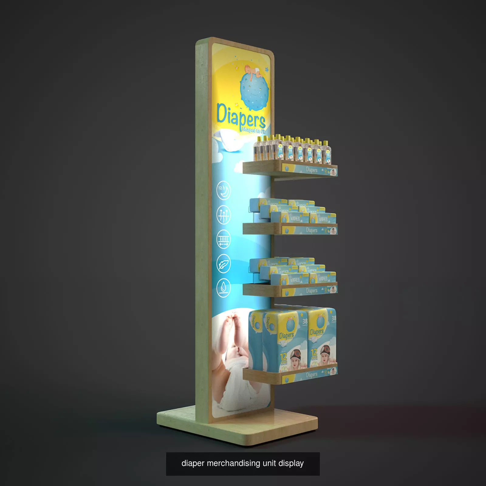 Retail display solution pack 3D Model Collection_0