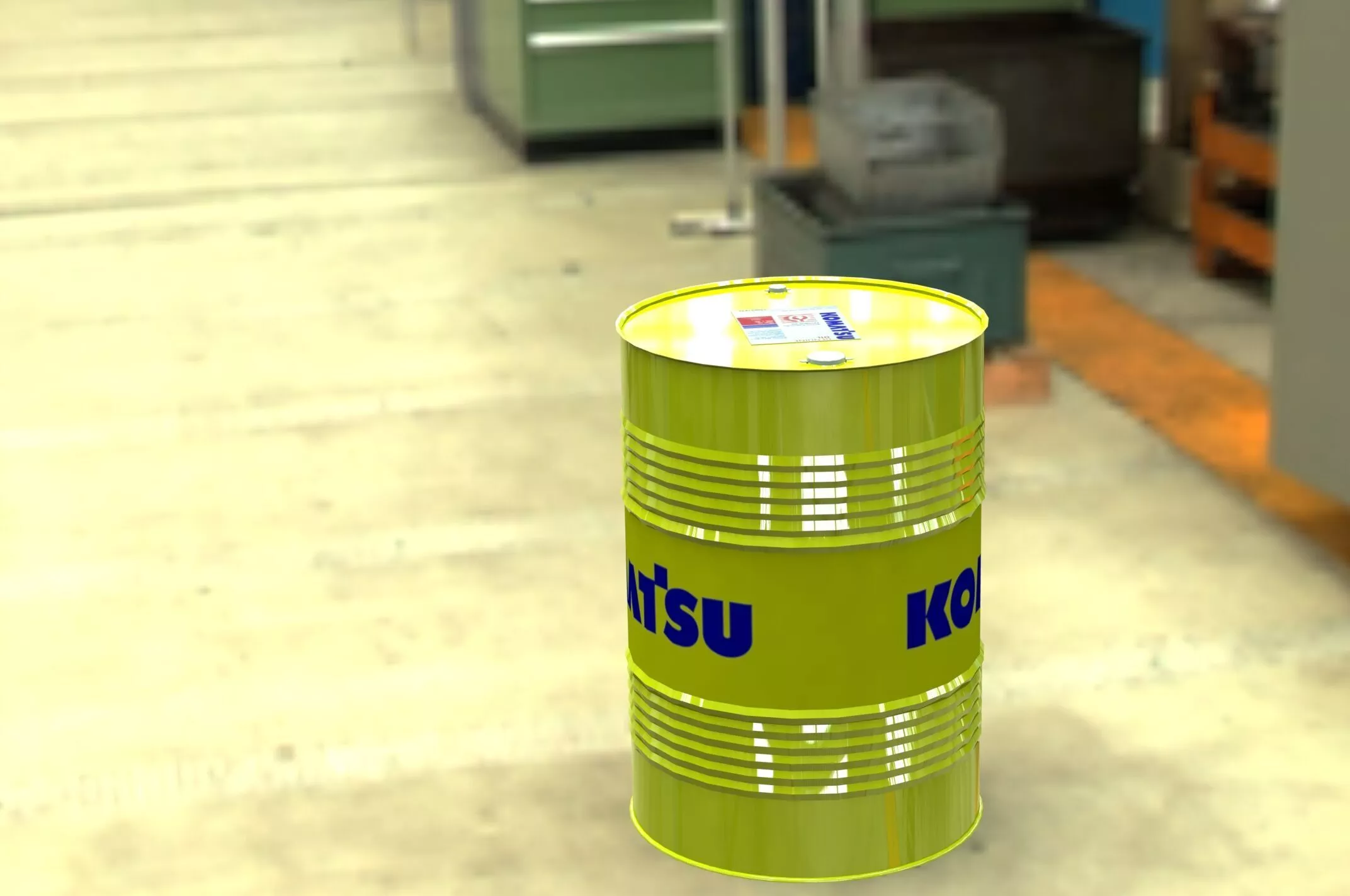 Oil Barrel Free 3D model