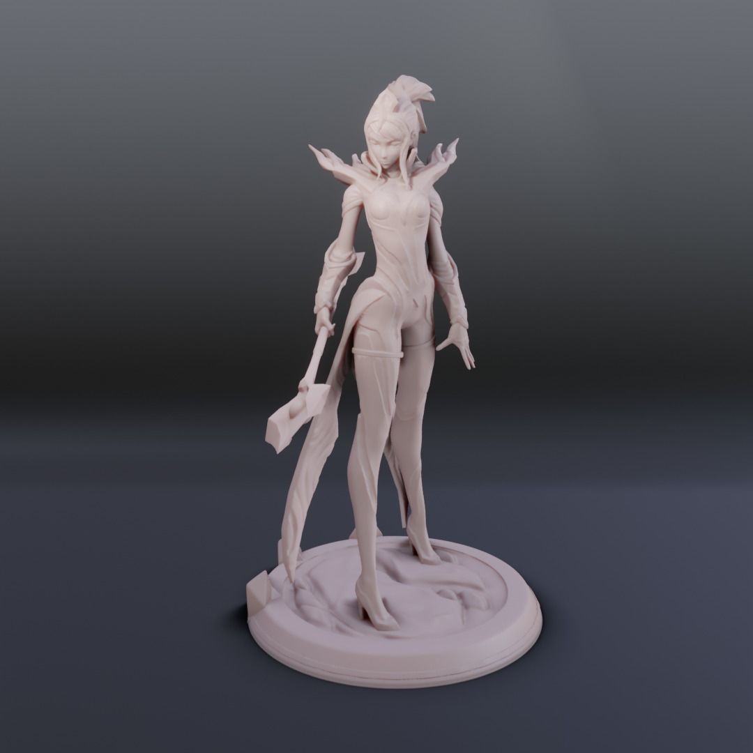Elementalist Lux Magma League of Legends 3D print model_4