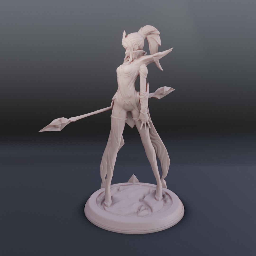 Elementalist Lux Magma League of Legends 3D print model_3