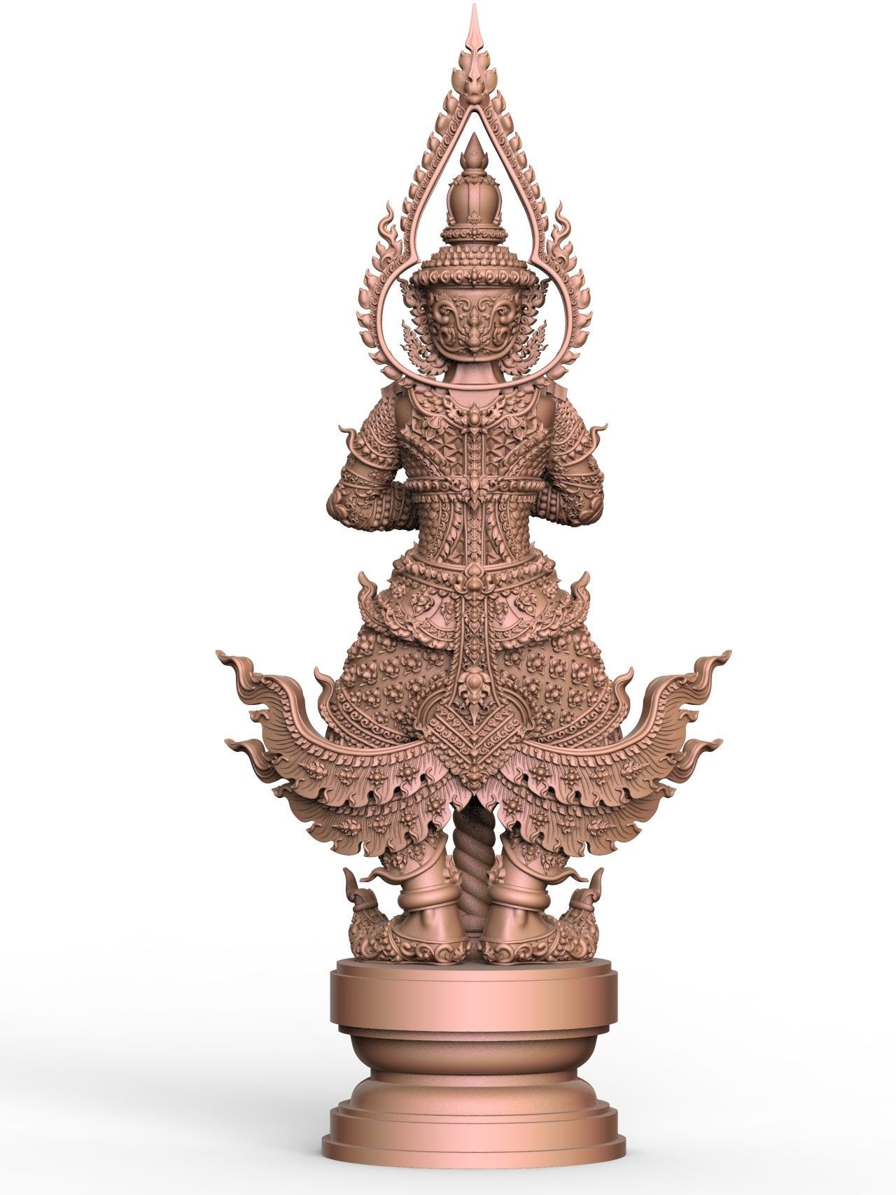 Tao Wessuwan Vol-03 Thai Art for  3D print model 3D print model_3
