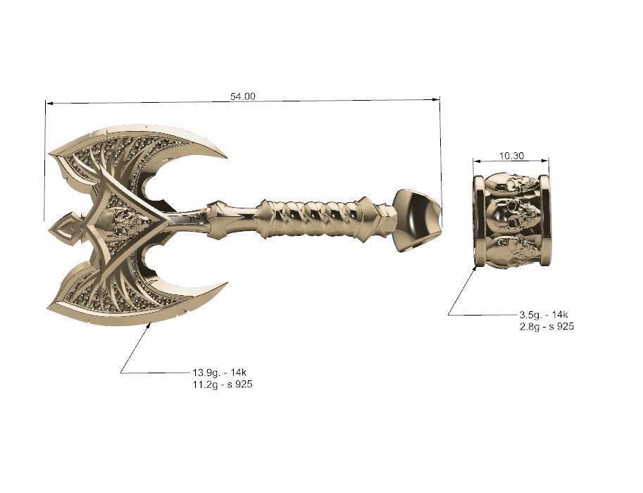 MEN LEATHER BRACELET 3D print model_4