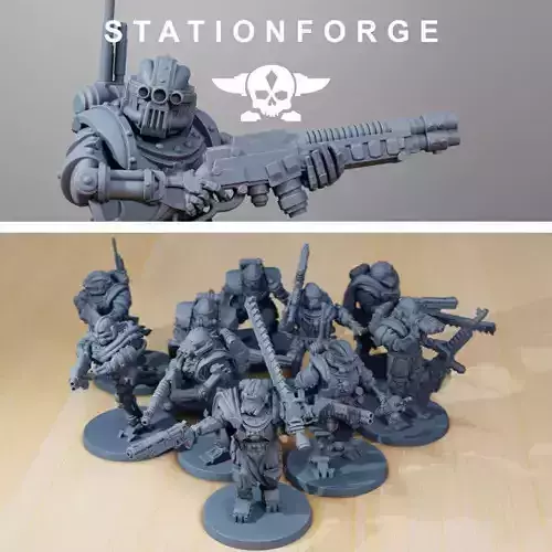 Scavenger Frontliners 3D print model