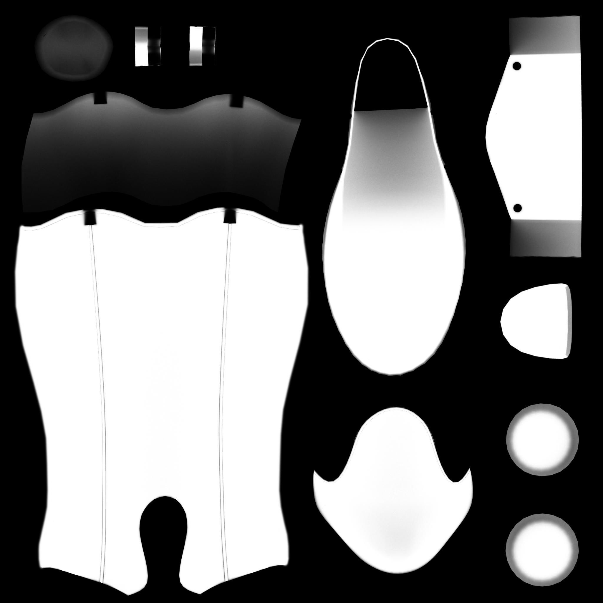 Manga Boots Low-poly 3D model_8