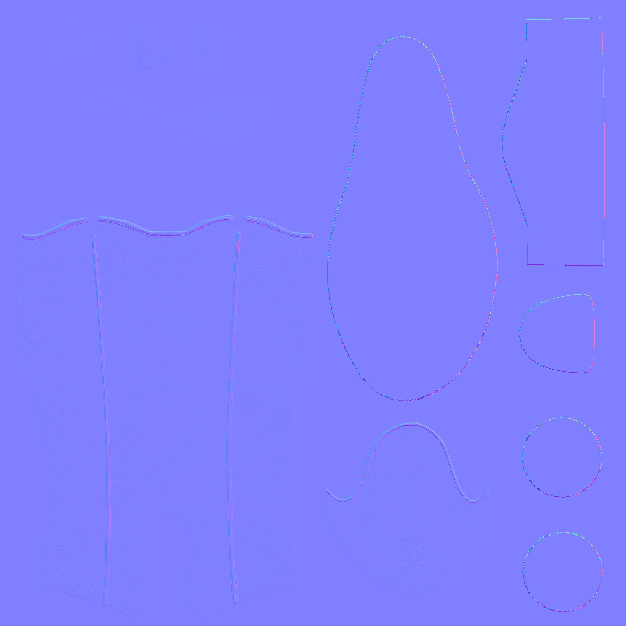 Manga Boots Low-poly 3D model_6