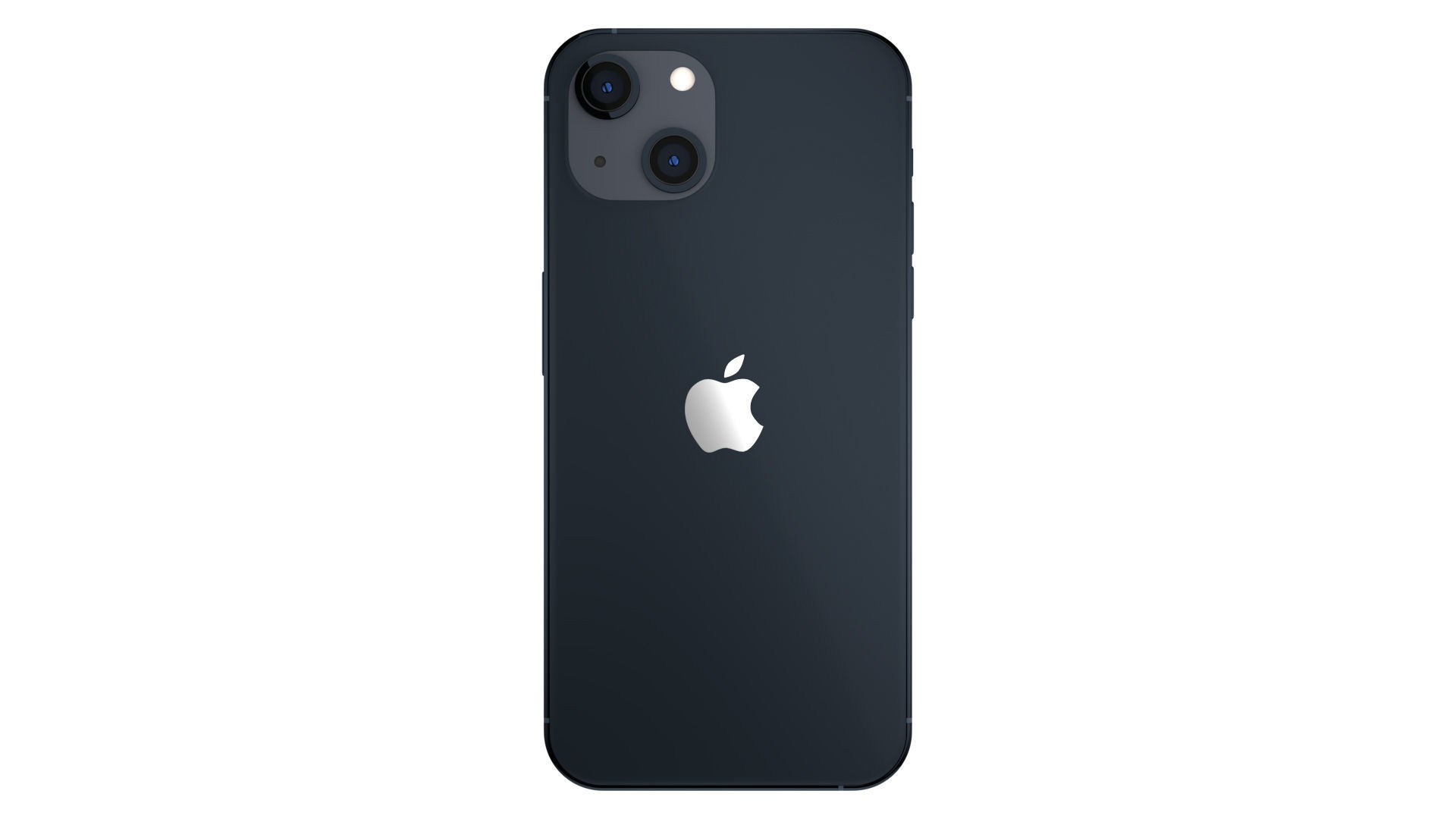 Apple iPhone 13 Midnight Low-poly 3D model_2