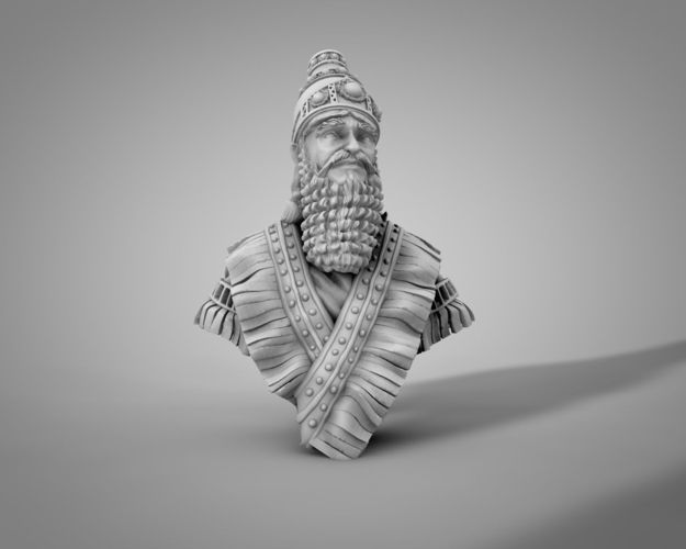noble Assyrian 3D print model