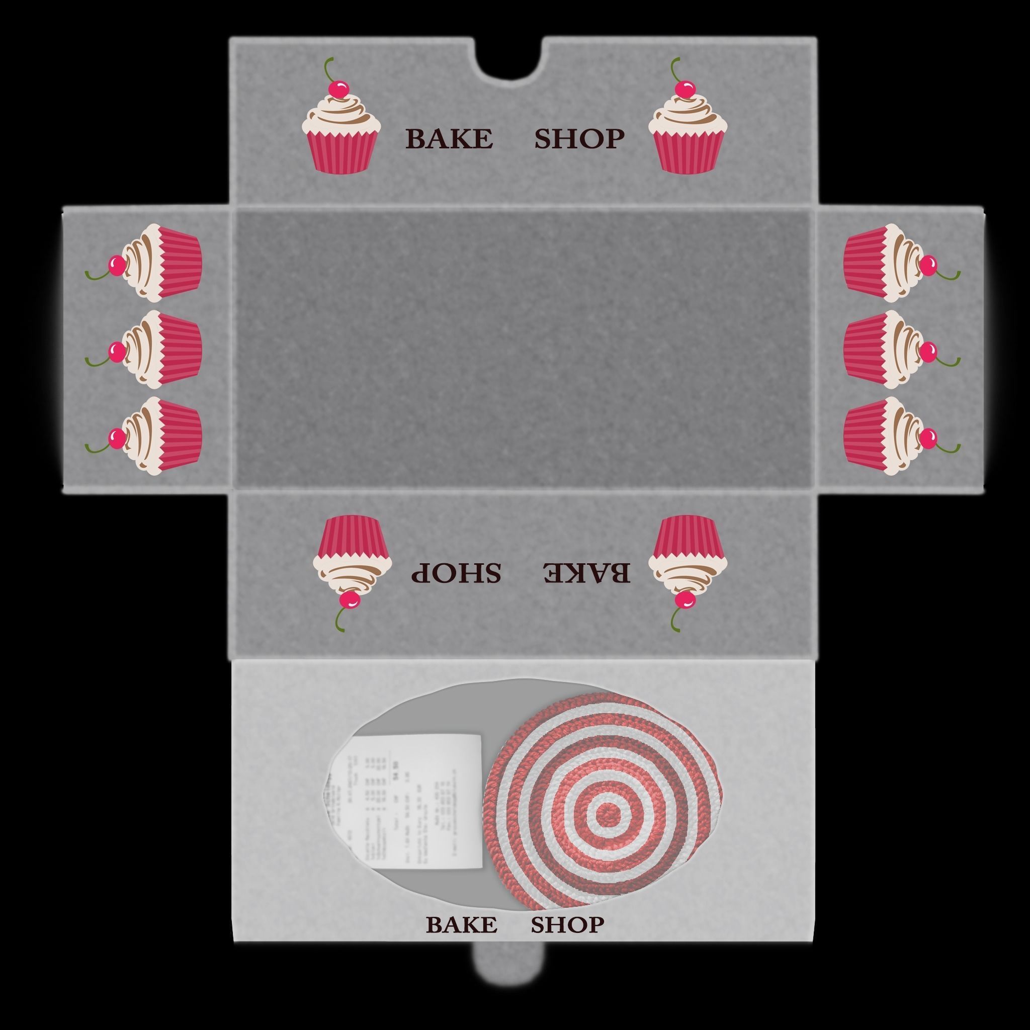 See Through Product Box Low-poly 3D model_7