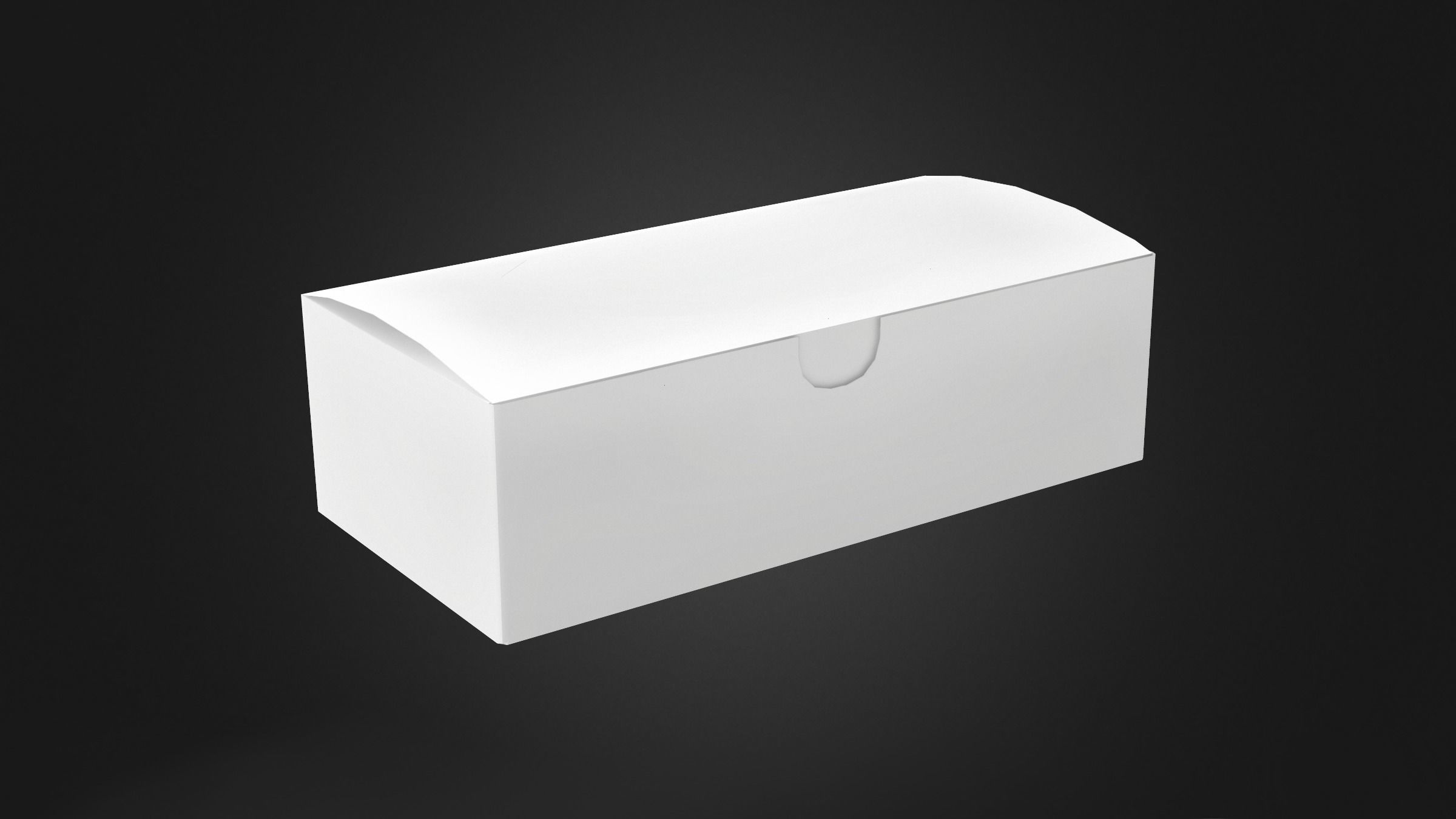 See Through Product Box Low-poly 3D model_5