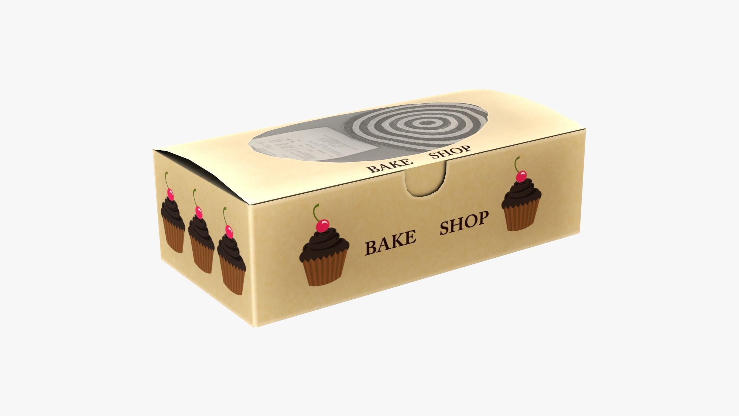 See Through Product Box Low-poly 3D model_3