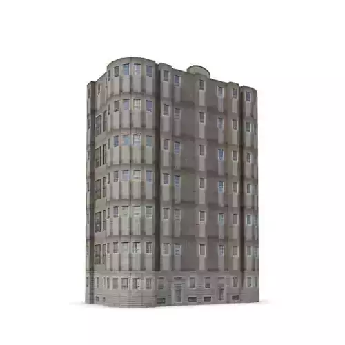 Grey Concrete Building