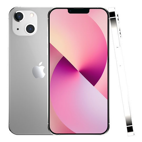 Apple iPhone 13 Pink Low-poly 3D model