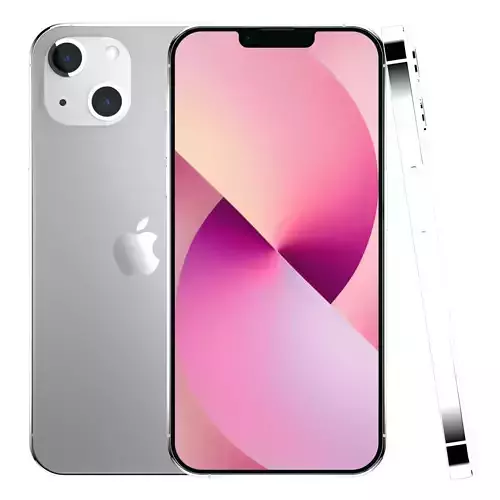 Apple iPhone 13 Pink Low-poly 3D model