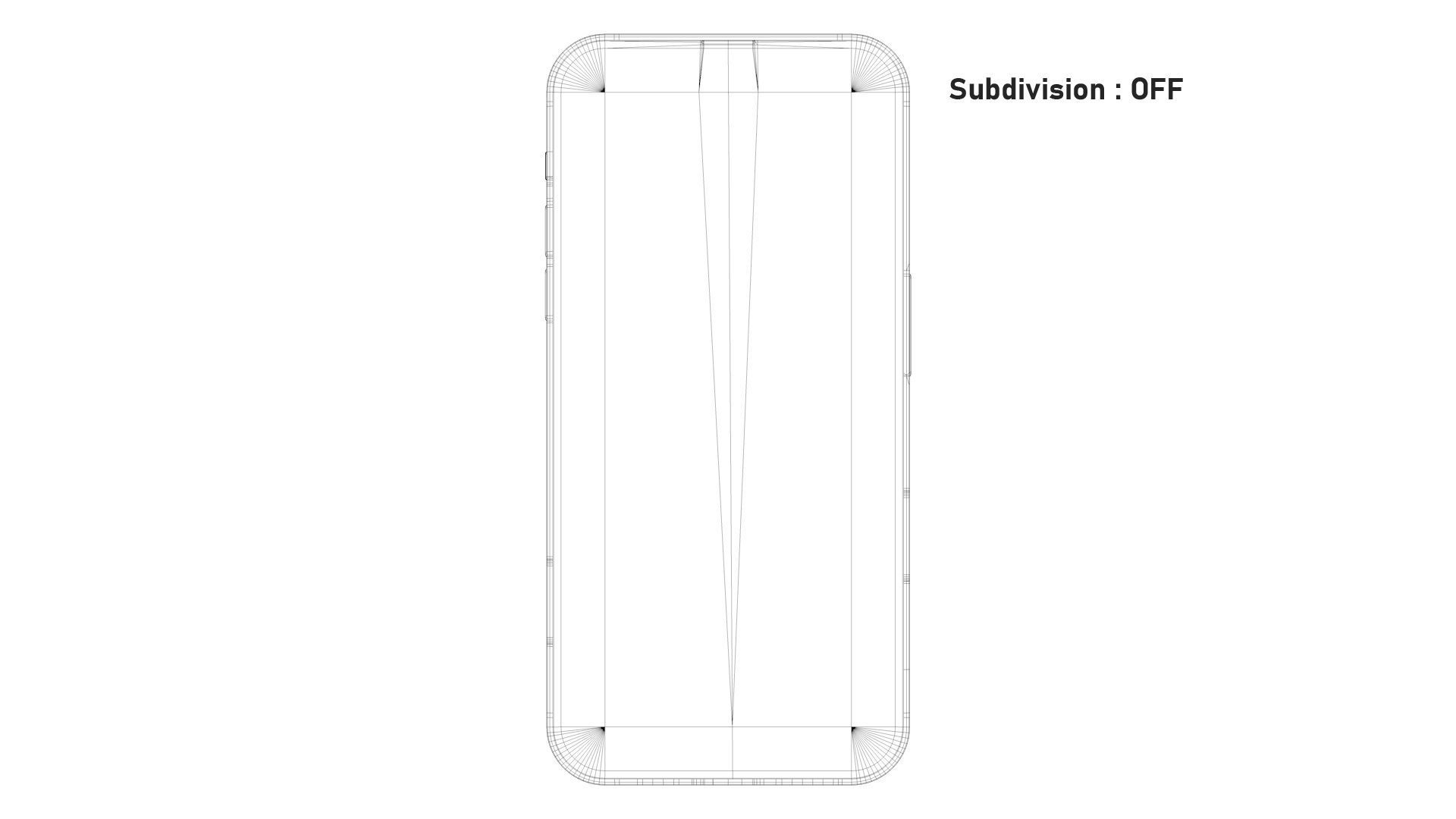 Apple iPhone 13 Pink Low-poly 3D model_9