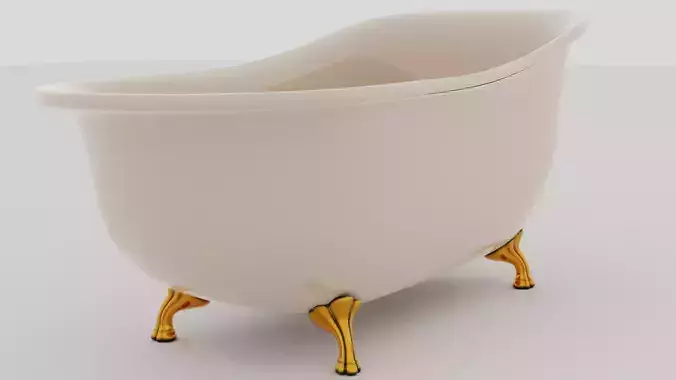 Victorian Porcelain Bathtub
