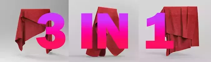 Clothing FBX 3 in 1set 16