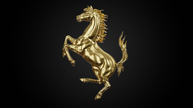 Ferrari Horse 3D print model
