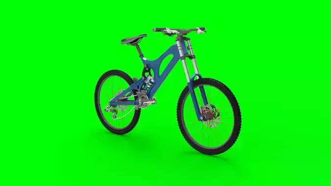 Mountain bike Free 3D model