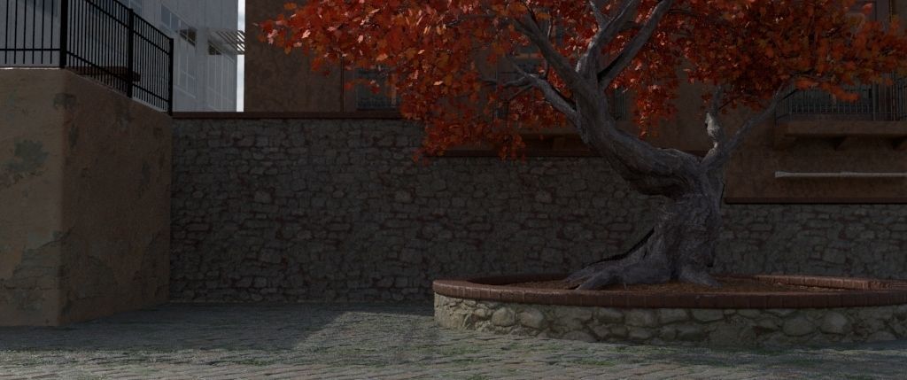 Street Sence 3D model_5