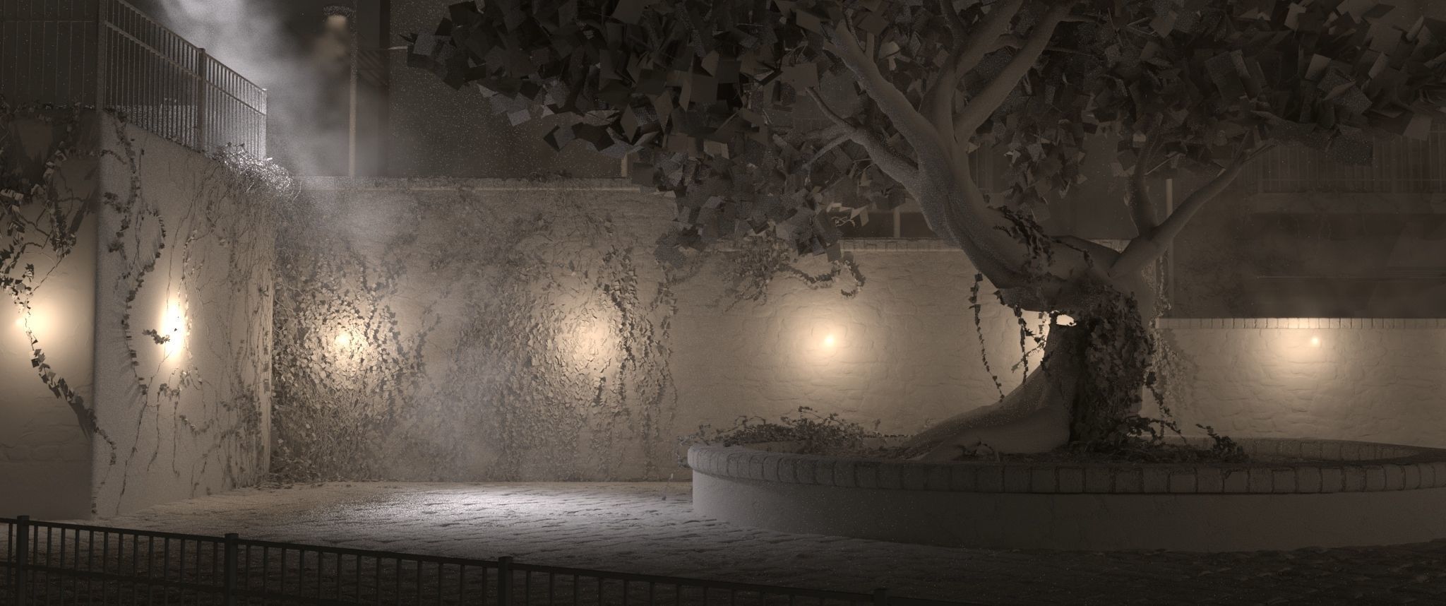 Street Sence 3D model_1