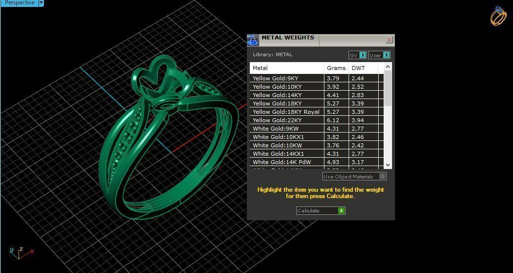 solitiare engagement ring with diamonds 3D print model_11