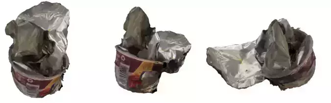 Plastic trash waste garbage packaging