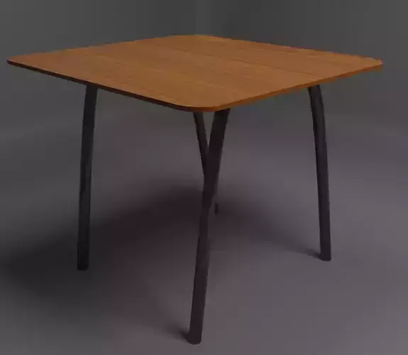 Chair wooden table with legs