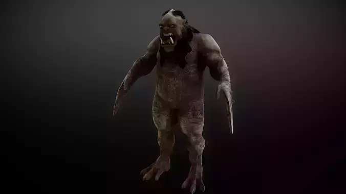 Erion beast character medieval 