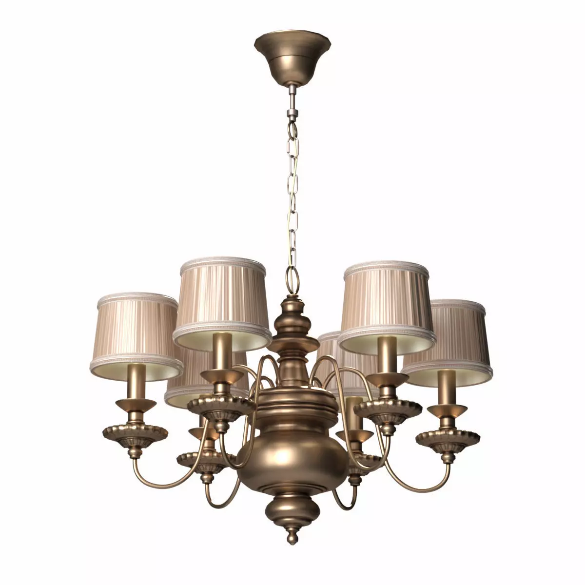 Classic Chandelier 3D model