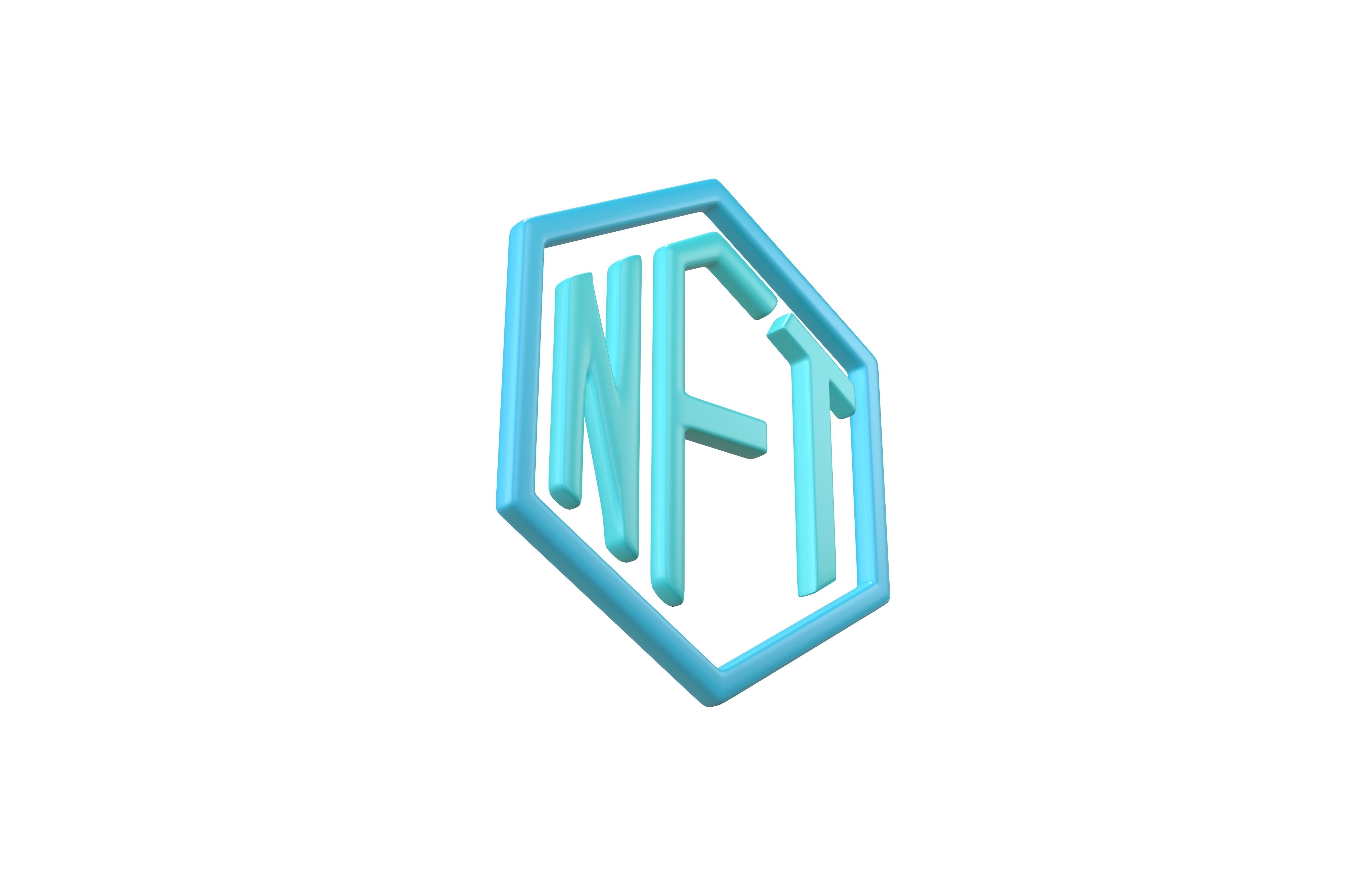 NFT Icon v2 001 Low-poly 3D model_2
