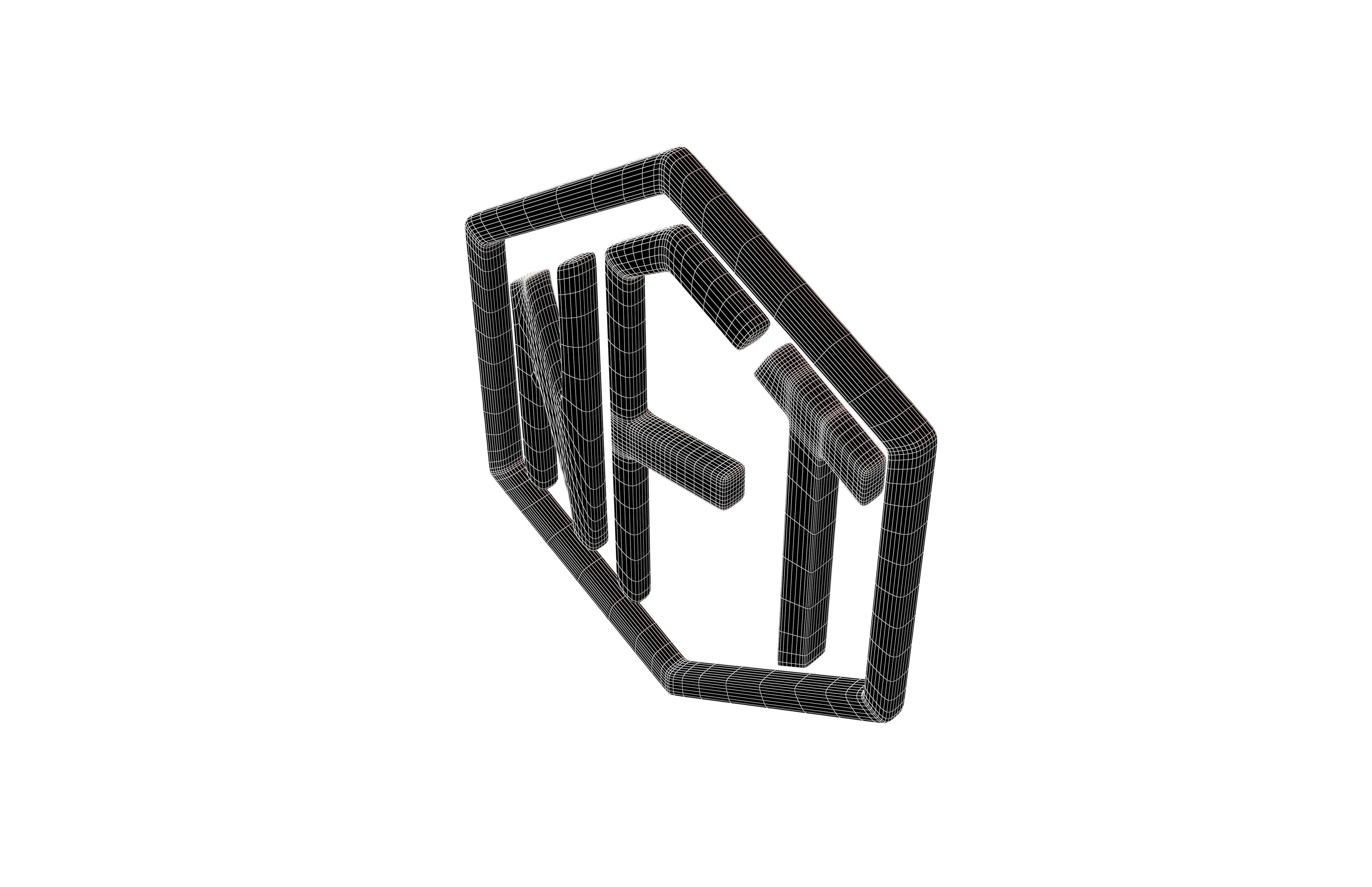 NFT Icon v2 001 Low-poly 3D model_4