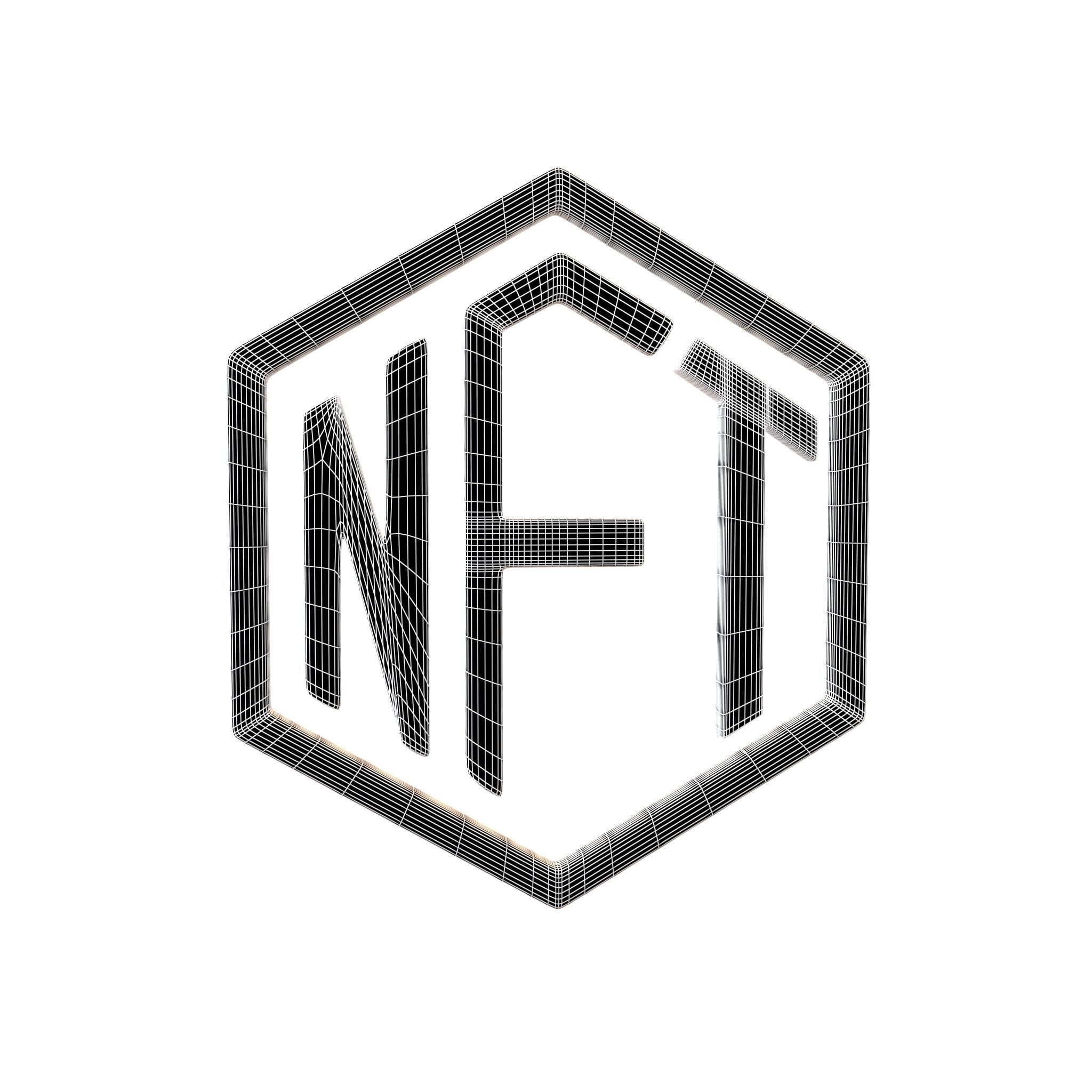 NFT Icon v2 001 Low-poly 3D model_6