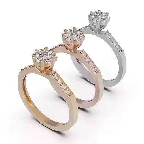 Diamond ring  chamfer 2