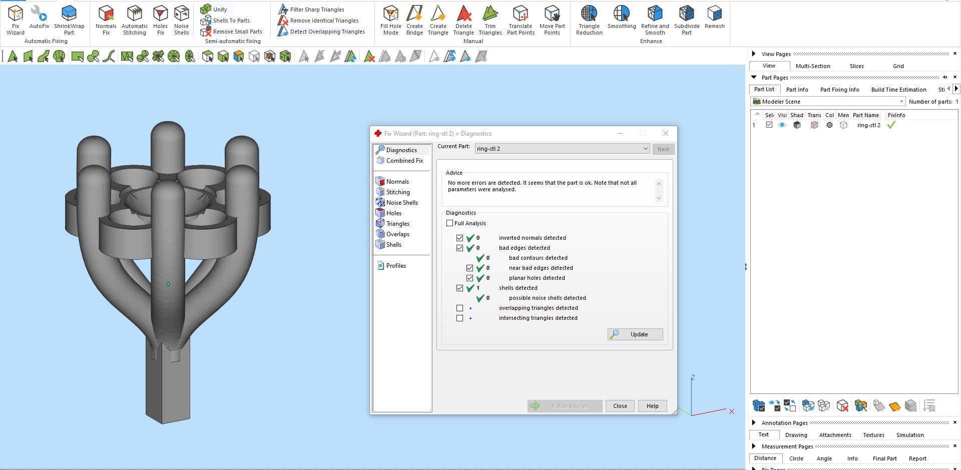 Diamond ring chamfer 2 3D print model_14