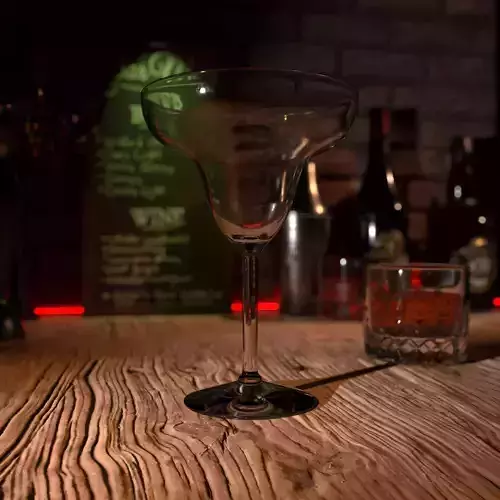 Bar Glass Welled Margarita