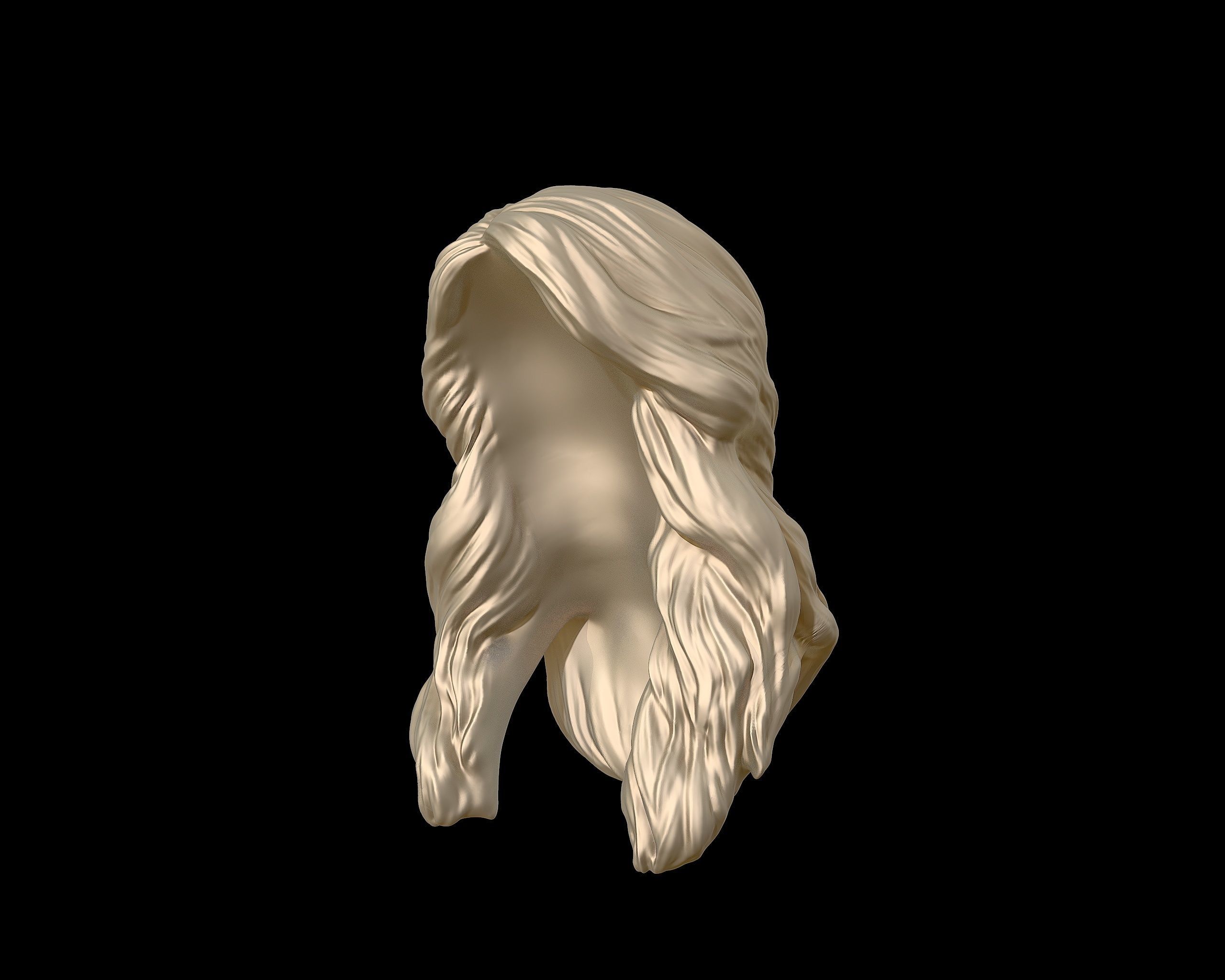 Hairstyle 26 3D print model_11