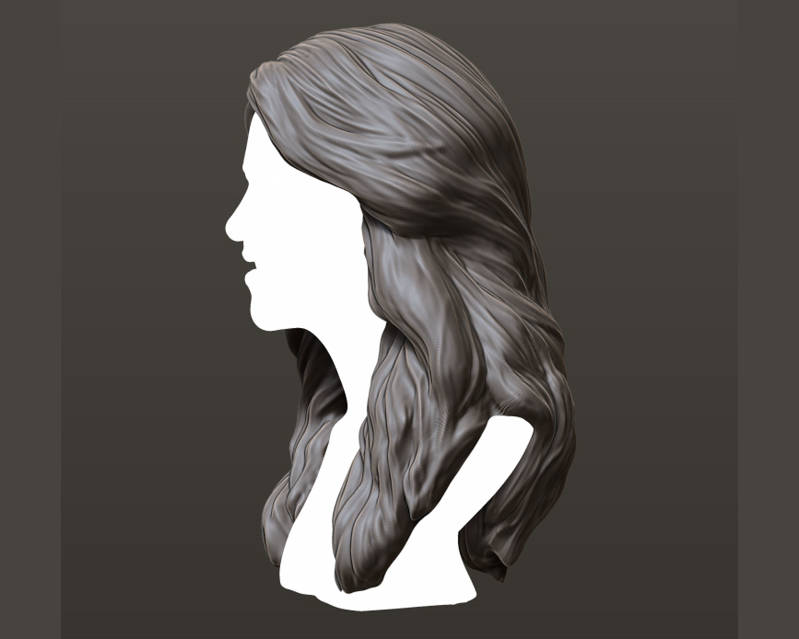 Hairstyle 26 3D print model_3
