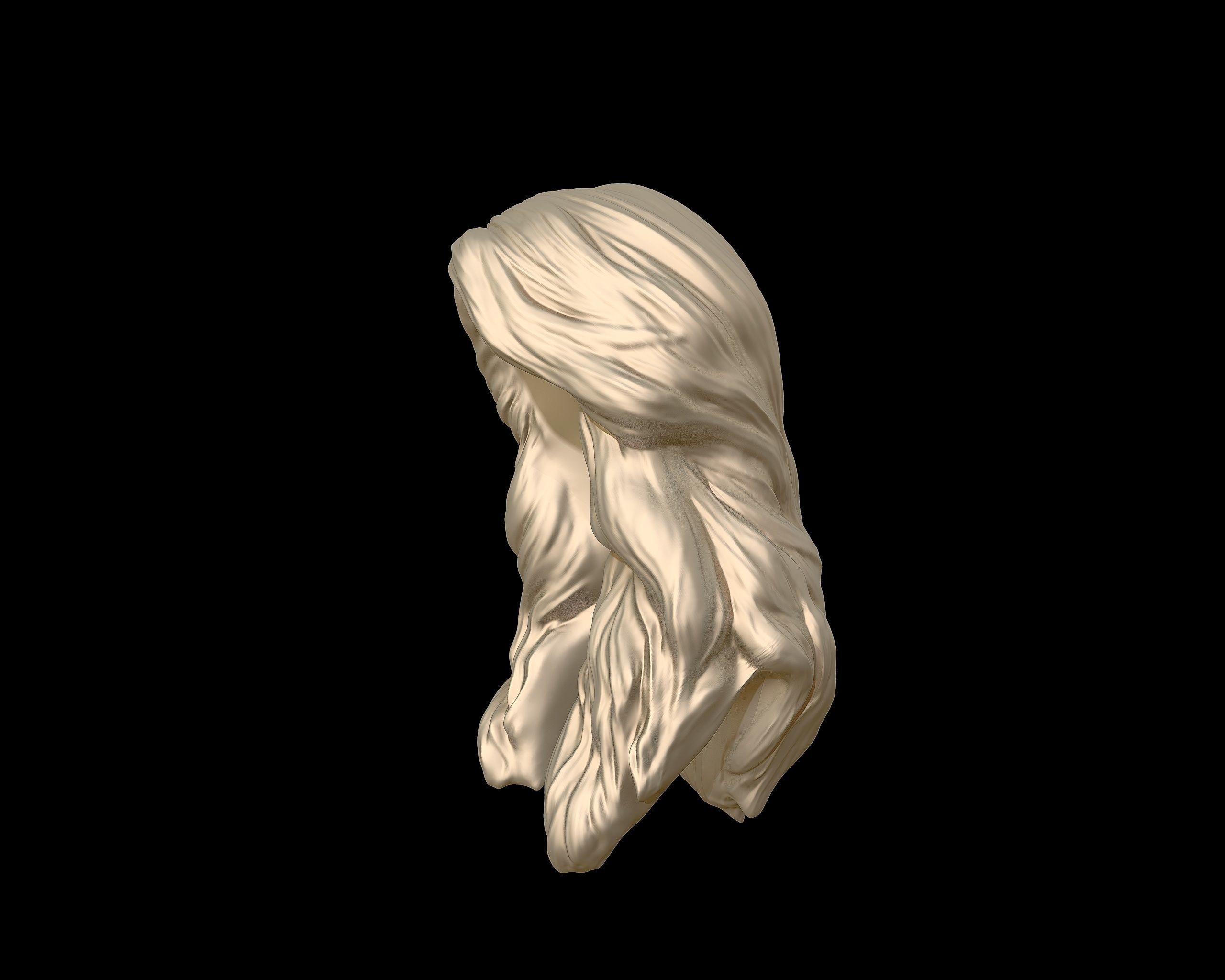 Hairstyle 26 3D print model_12