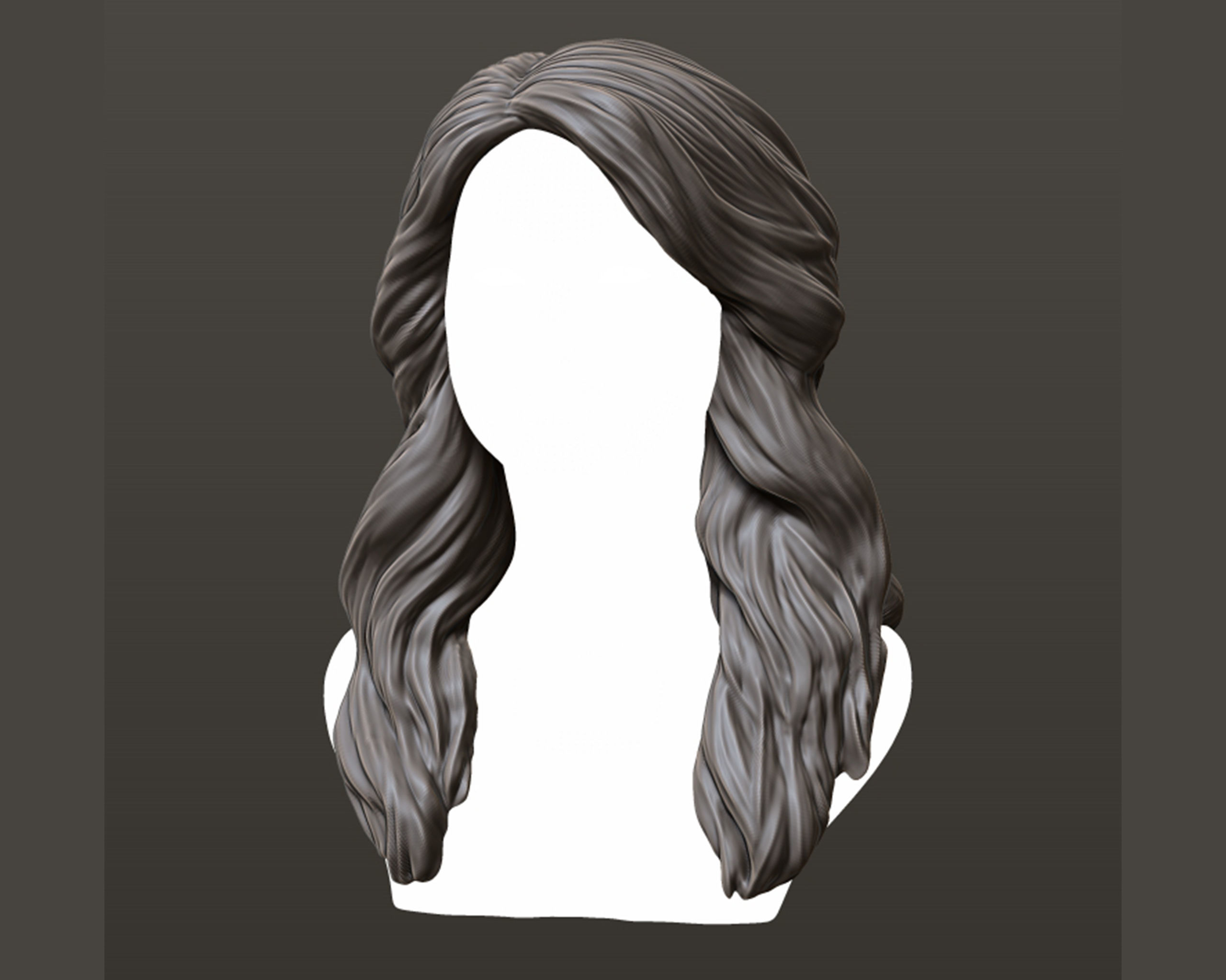 Hairstyle 26 3D print model_2