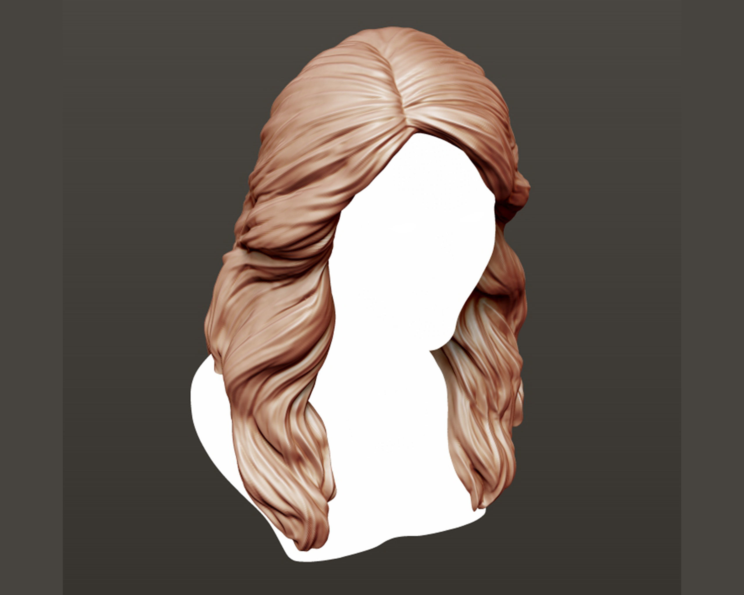 Hairstyle 26 3D print model_7