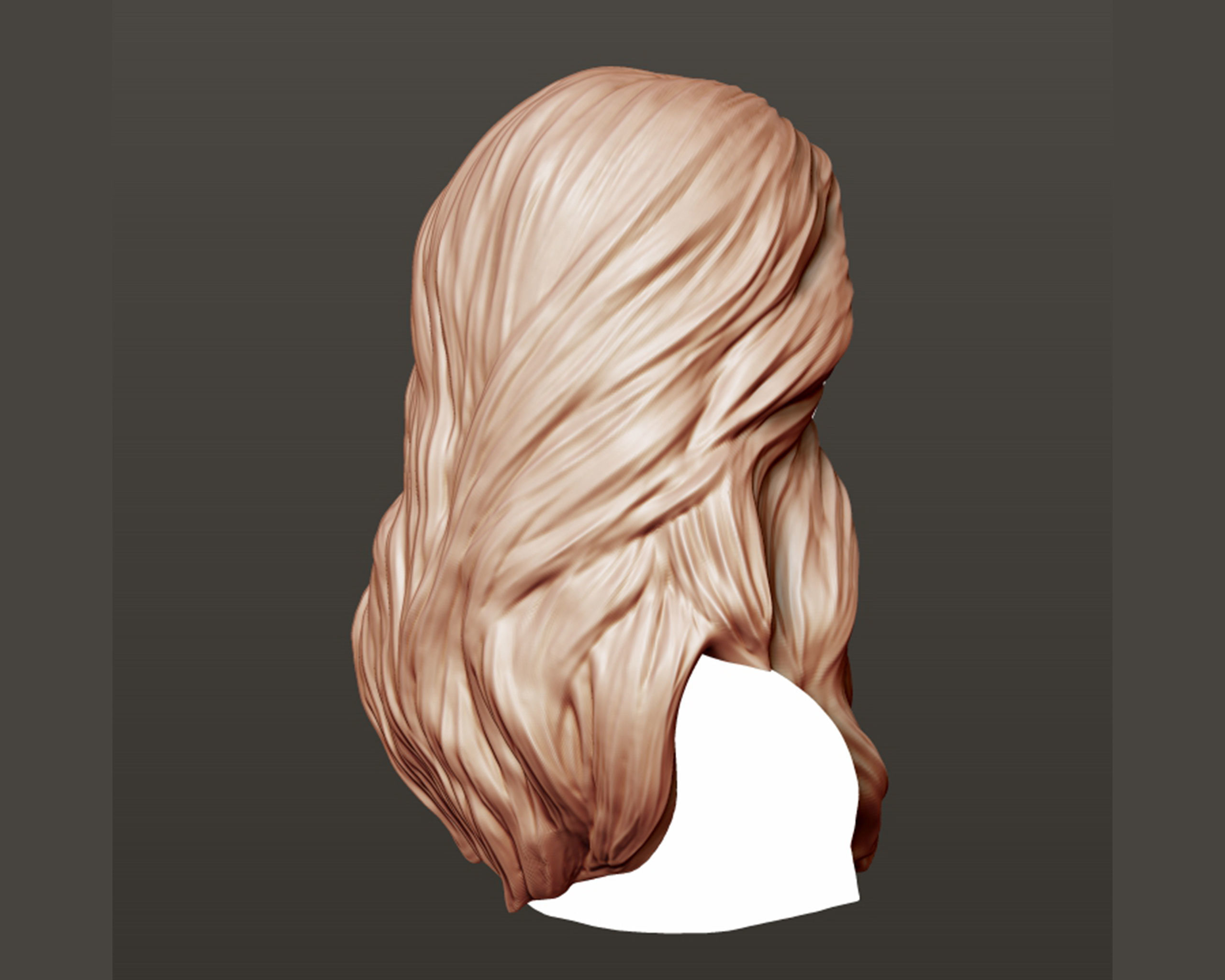 Hairstyle 26 3D print model_9