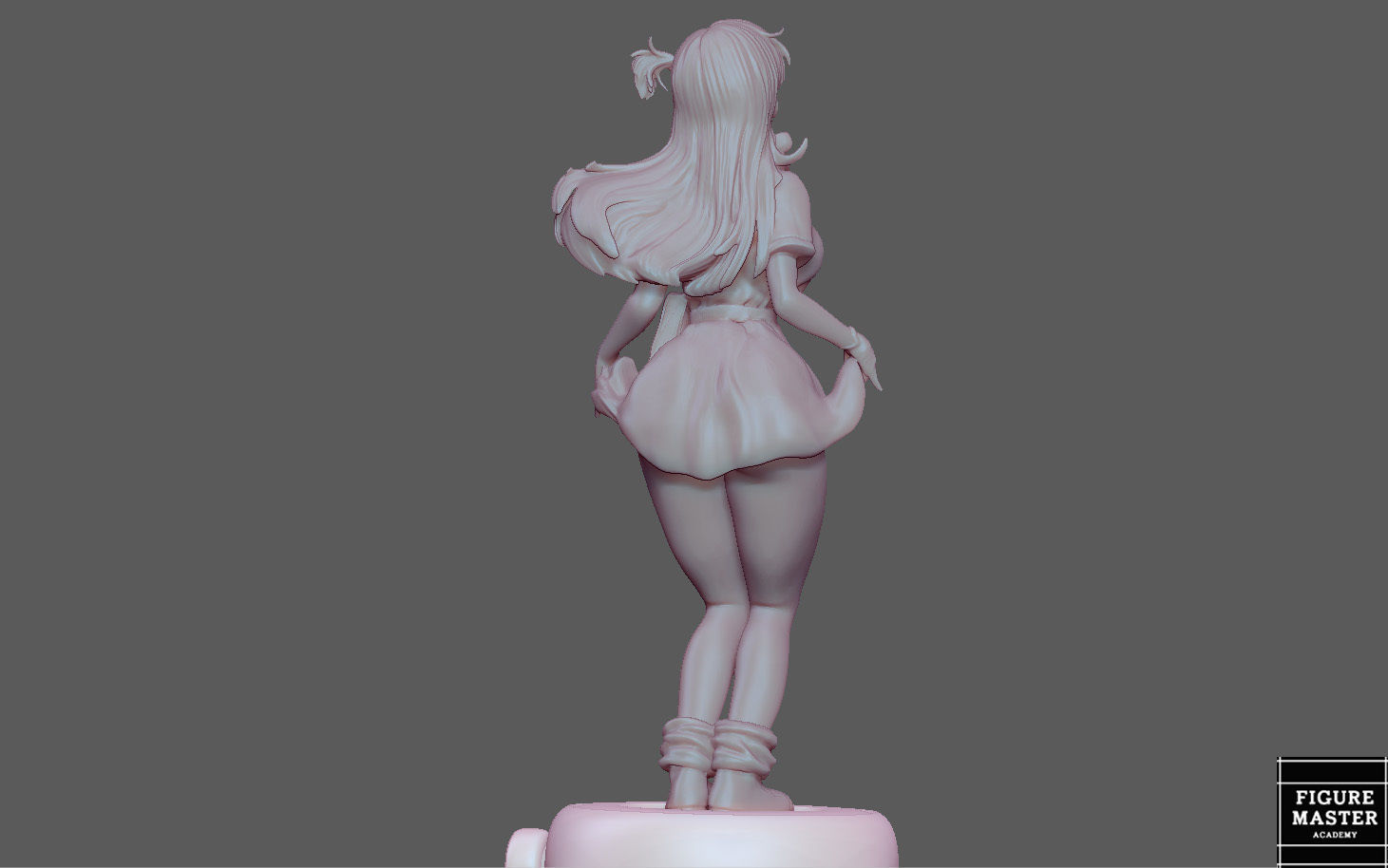  BULMA GIRL DRAGONBALL ANIME ANIMATION 3D PRINT 3D print model_24