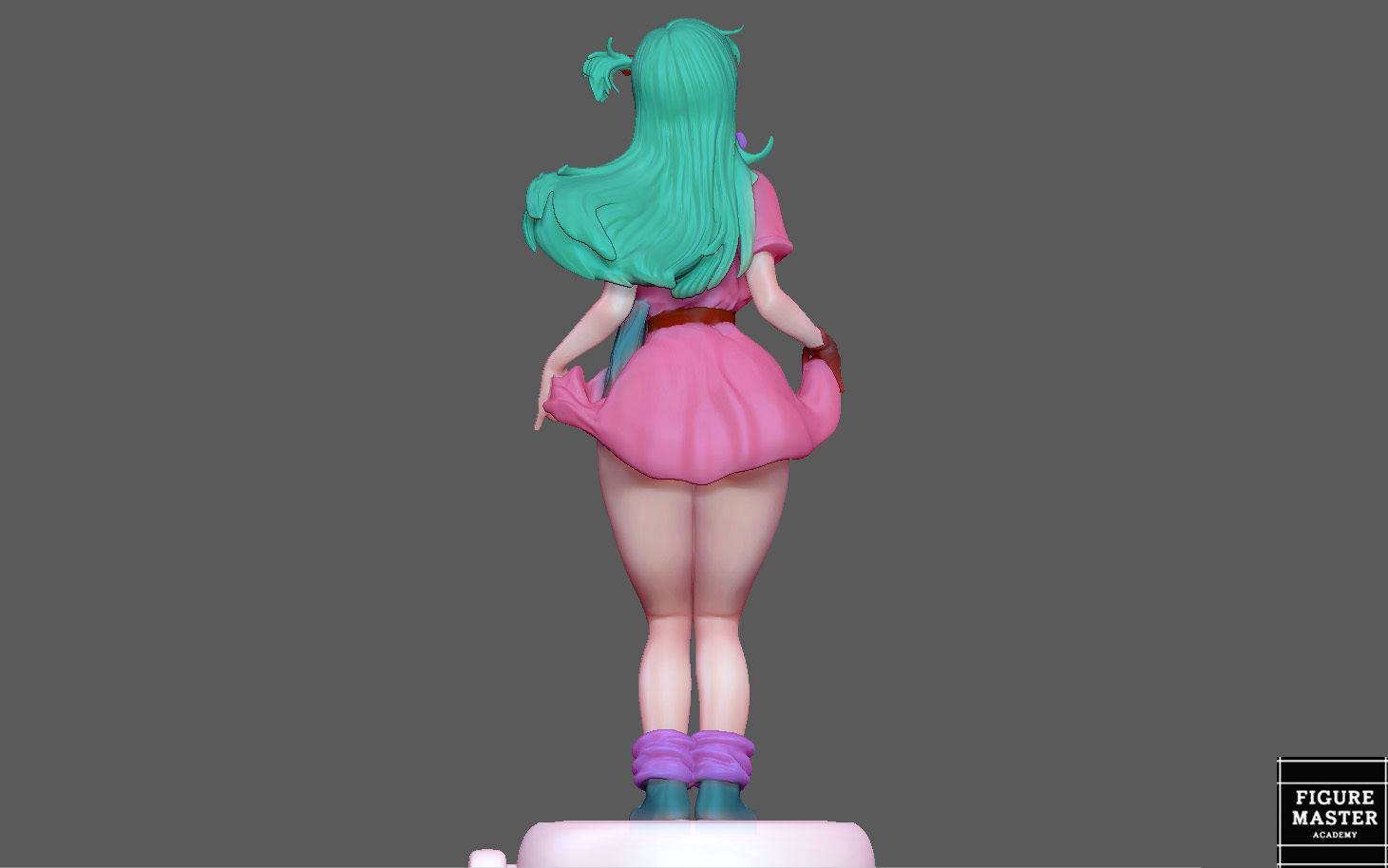  BULMA GIRL DRAGONBALL ANIME ANIMATION 3D PRINT 3D print model_18