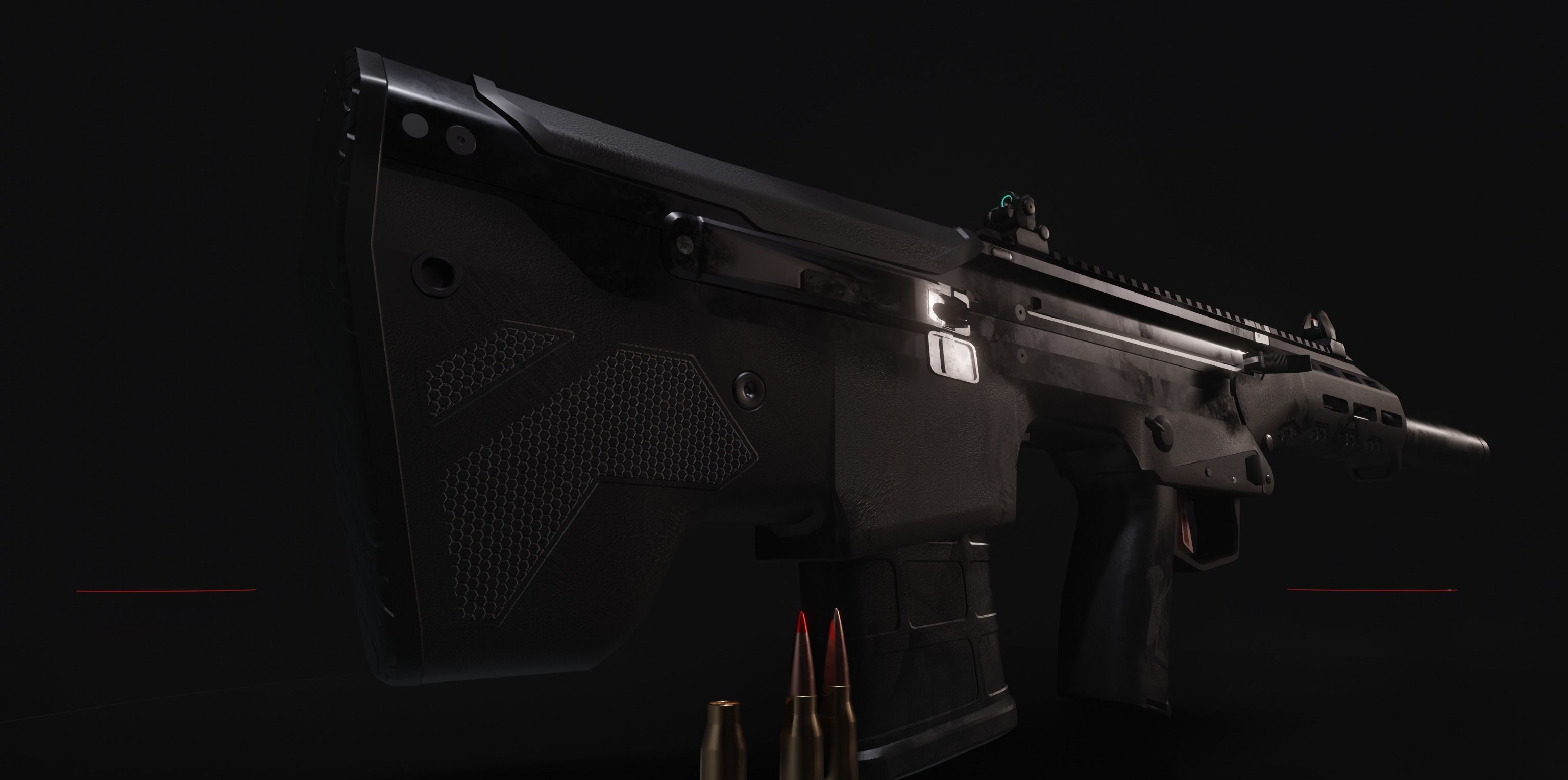 MDR Desert Tech Game Ready Low-poly 3D model_6