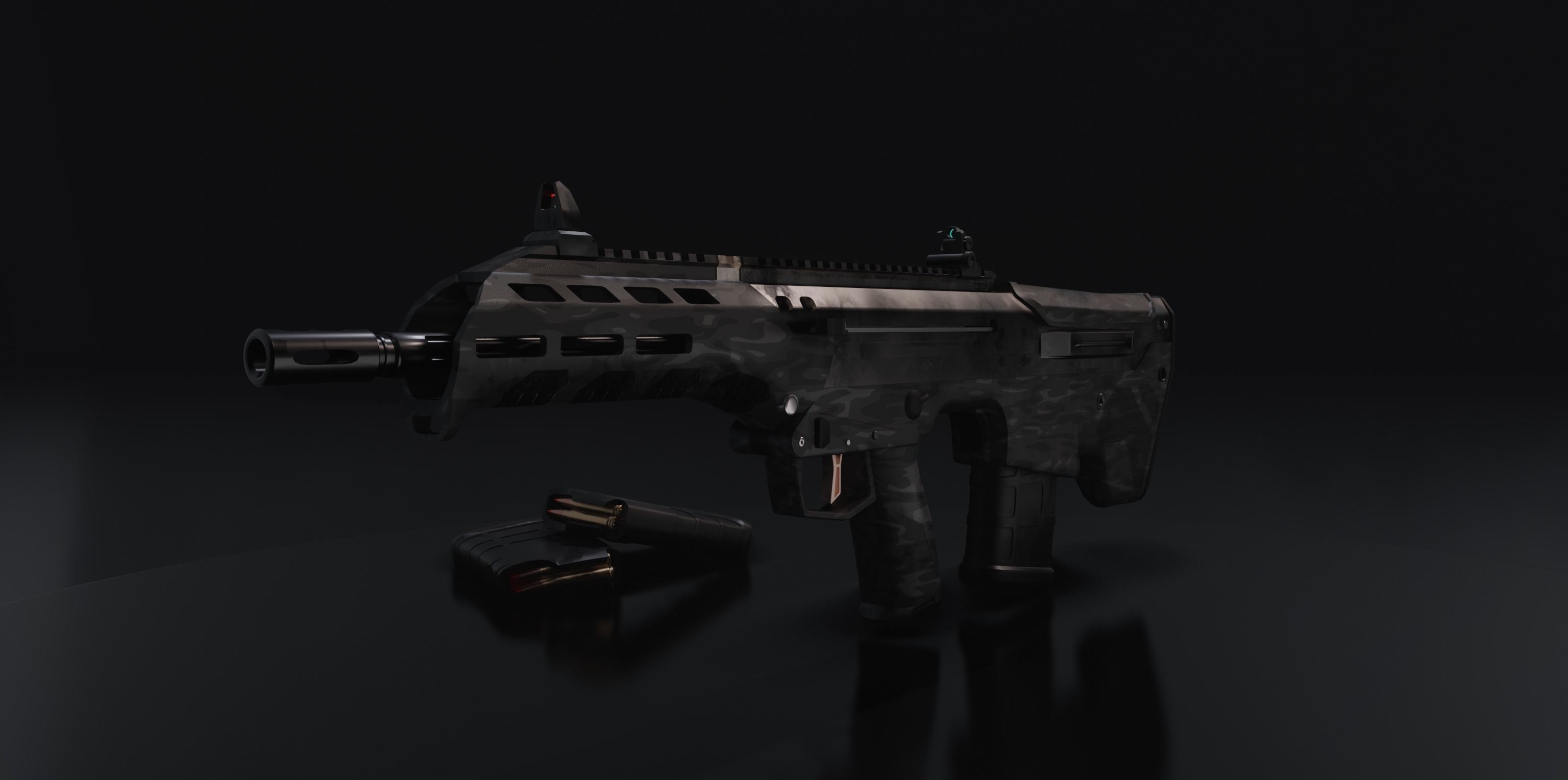 MDR Desert Tech Game Ready Low-poly 3D model_10